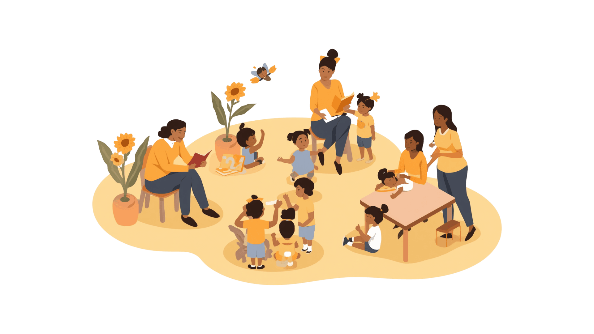Who we serve learning scene